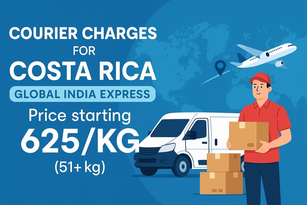 affordable courier charges for costa rica