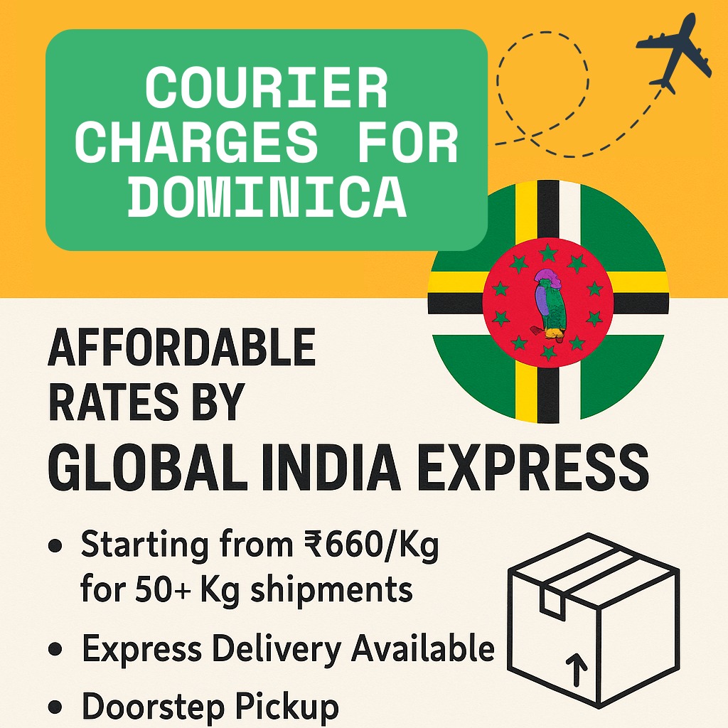 affordable courier charges for dominica