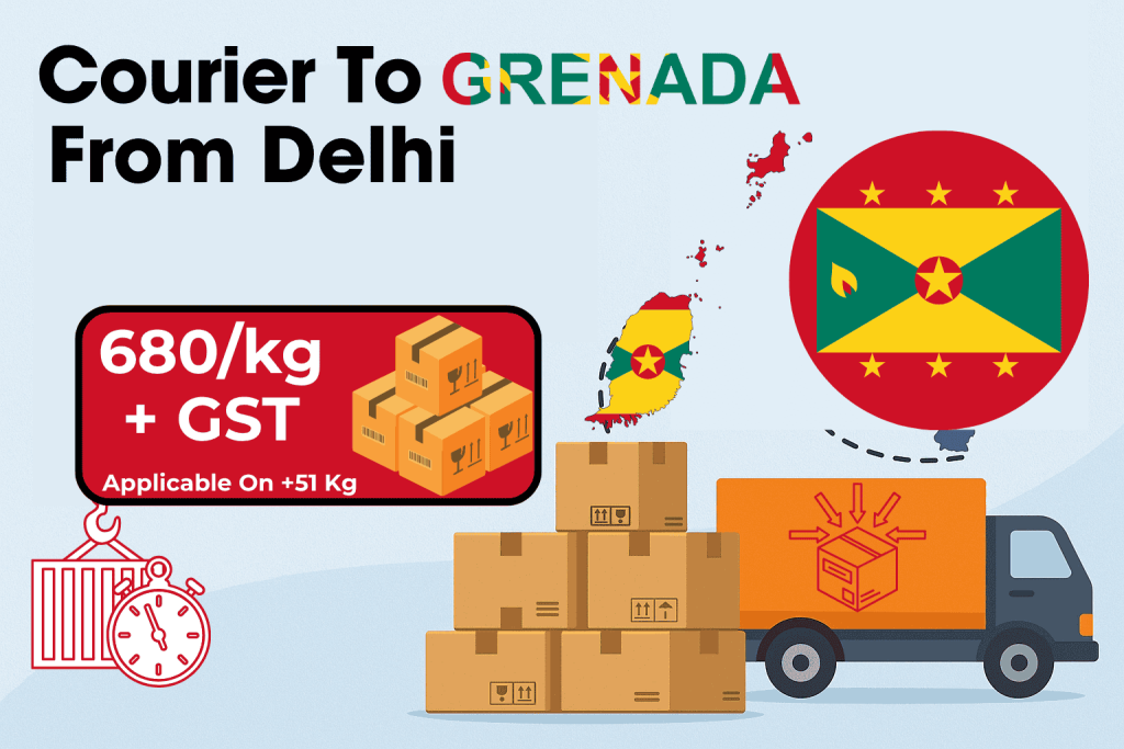 Affordable Courier To Grenada From Delhi
