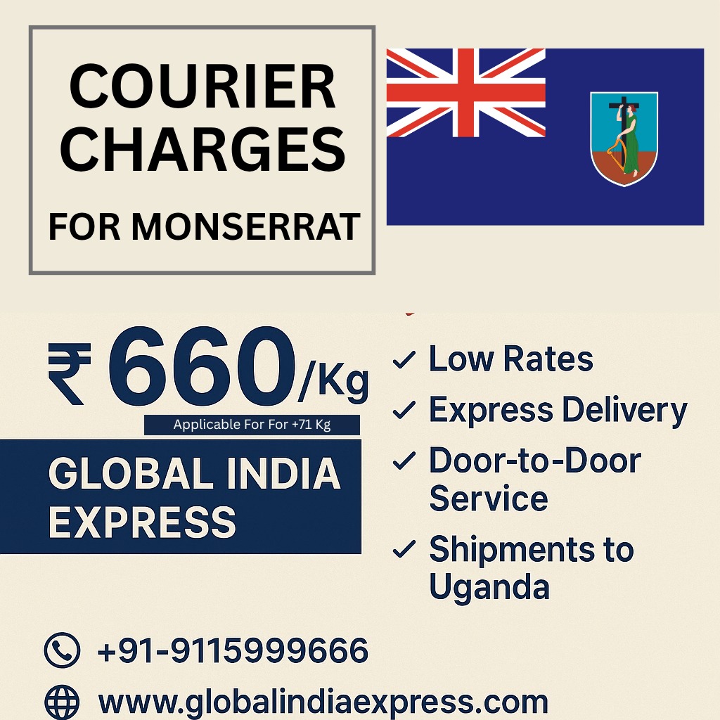 affordable courier charges for monserrat