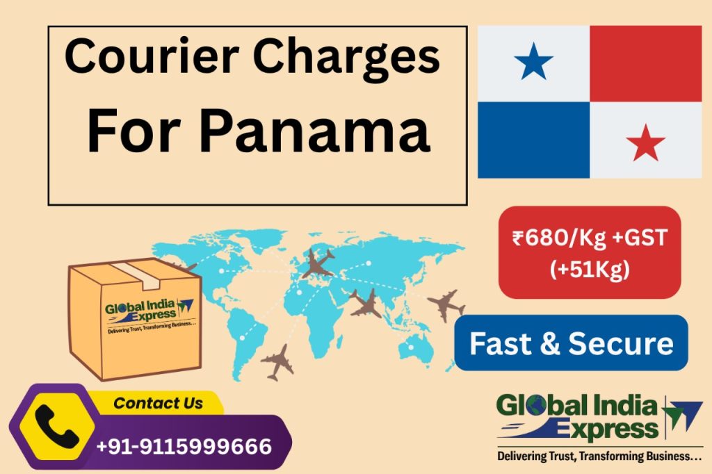 affordable courier charges for panama