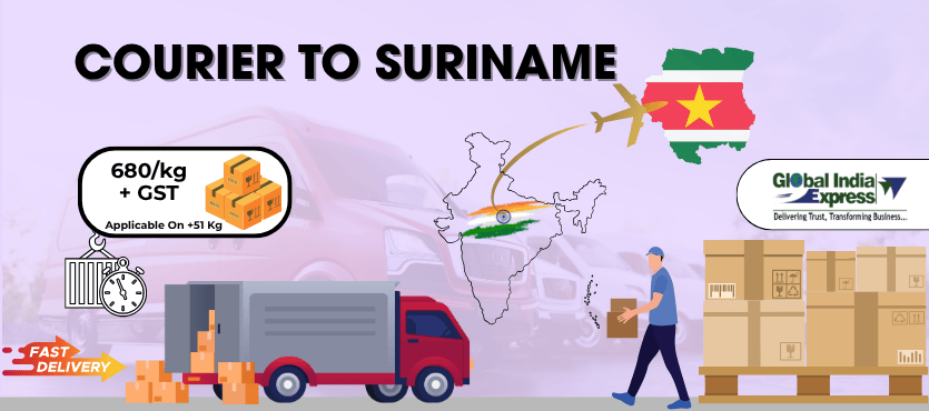 affordable courier charges for suriname