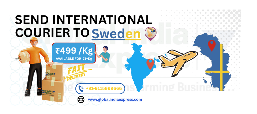 Affordable Courier Charges For Sweden