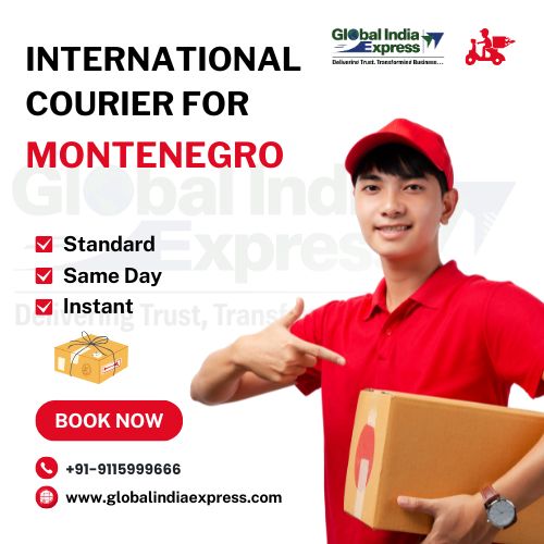 Affordable Courier Charges For Montenegro